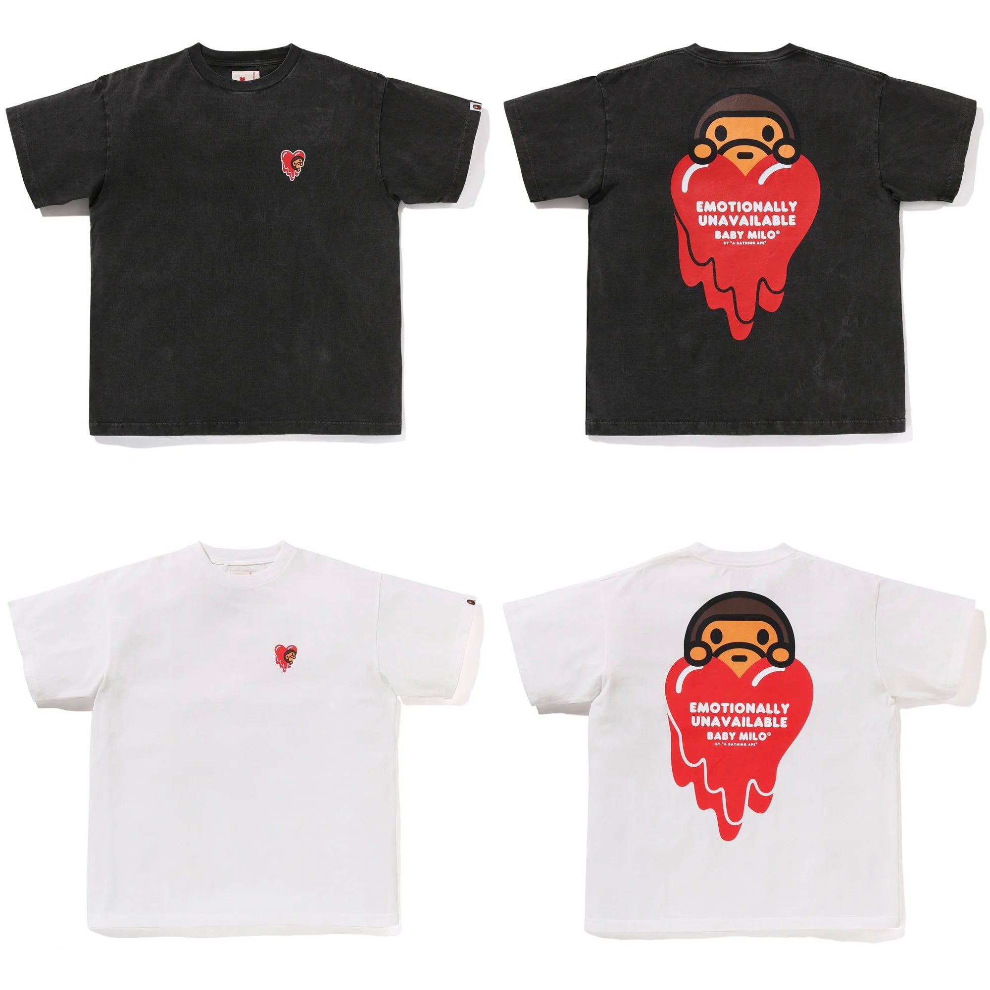 BAPE x Emotionally Unavailable / EU MILO SS TEE